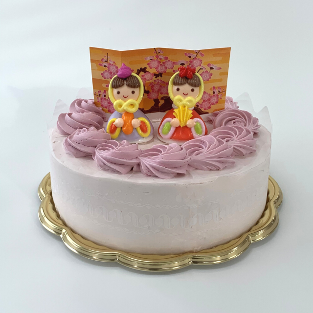 ひなまつりケーキ