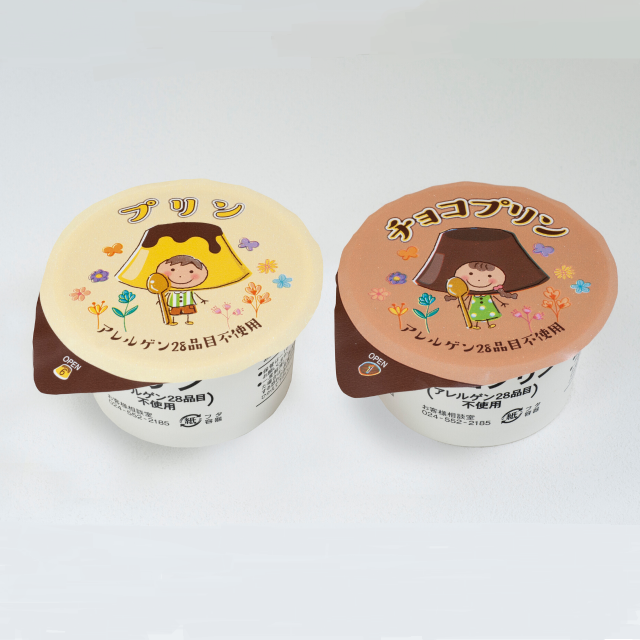 プリンとチョコプリン２種類のアソート